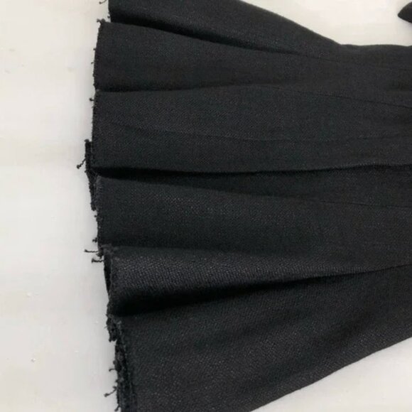 Theory Movement Black Canvas Tweed Peplum Blazer Jacket - Picture 9 of 16